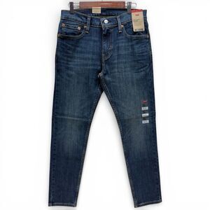 Levi's 512 Men’s Slim Taper Jeans Dark Wash Size 29x30 (Fits 29x28) Western NWT